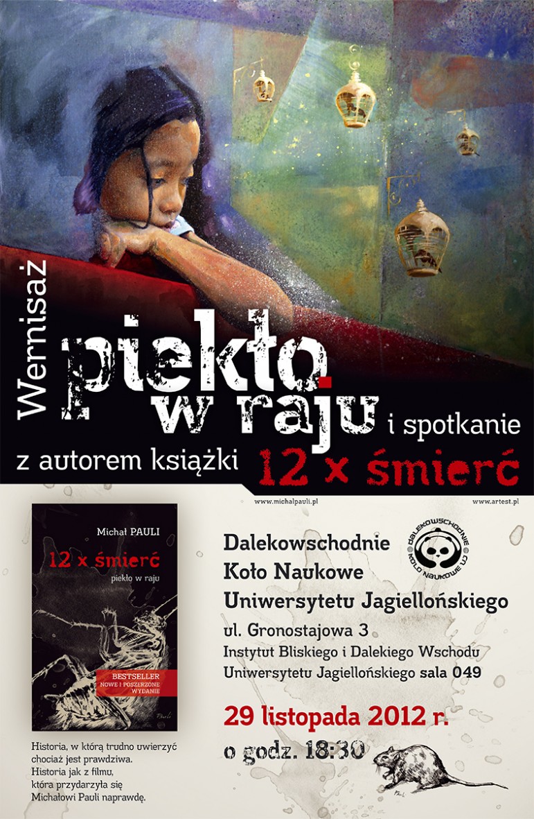 Wernisaż i spotkanie autorskie z Michałem Pauli