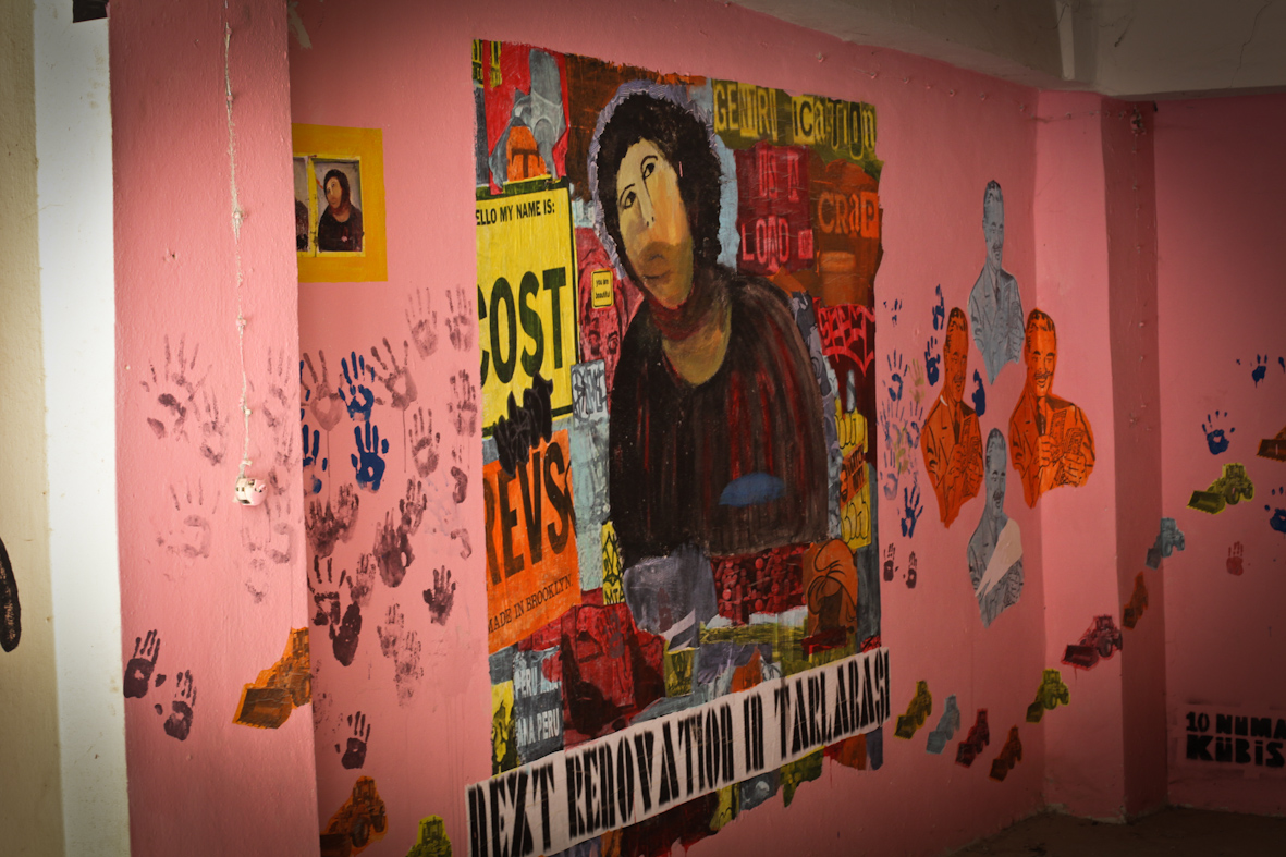 Graffiti w sercu Tarlabasi