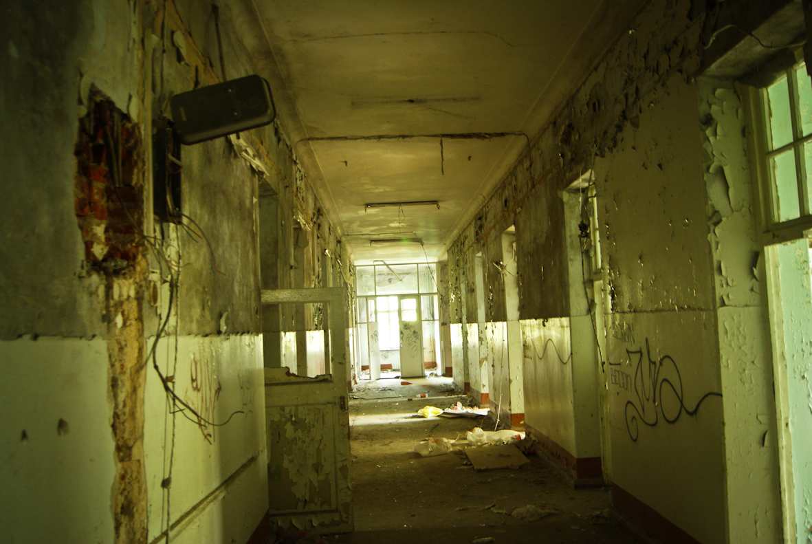 Opuszczony szpital dziecięcy w Mińsku