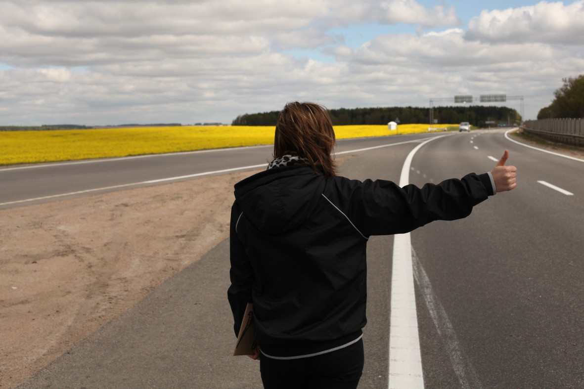 Łukaszenka też łapał stopa! Autostop na Białorusi