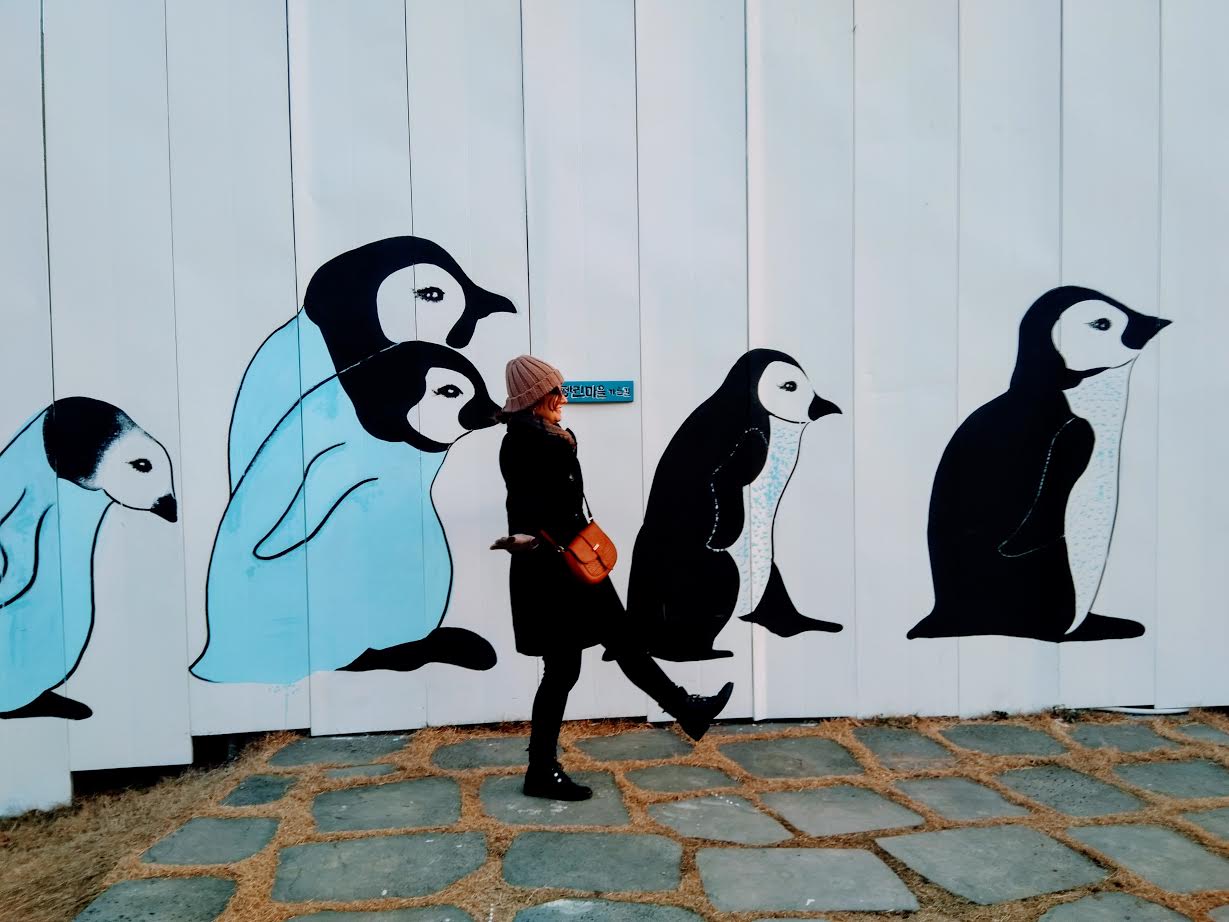 W wiosce pingwinów w Gwangju